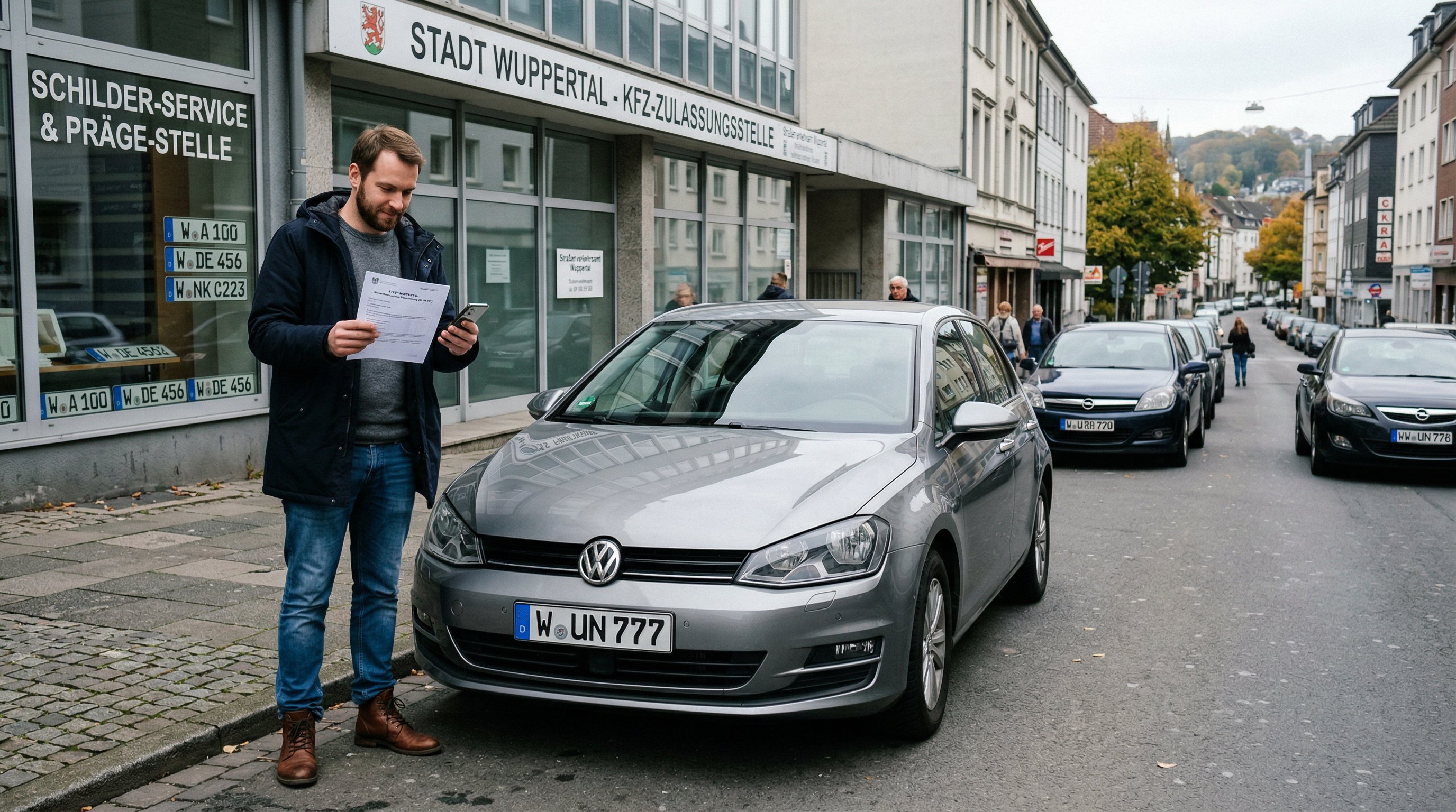 Wunschkennzeichen Wuppertal (W) – Ratgeber und Reservierung